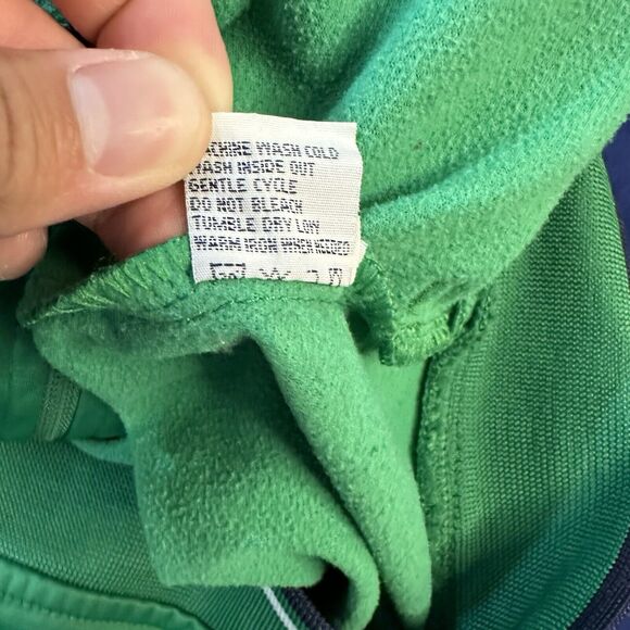 Vintage Ralph Lauren Rugby Jacket XL Green Full Zip Track Great Britain Champion - Picture 8 of 10